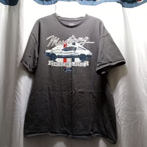 Ford Mustang Gray T-Shirt for Men